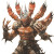 Crystal-Lobster Humanoid Vinyl Car Decal Sticker – Waterproof & UV-Resistant 8"