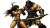 Barbarian Saves Damsel Vinyl Car Decal Sticker – Waterproof & UV-Resistant 8"