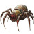 Fat Spider Portrait Vinyl Car Decal Sticker – Waterproof & UV-Resistant 8"