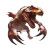 Scorpion-T-Rex Hybrid Vinyl Car Decal Sticker – Waterproof & UV-Resistant 8"