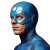 Blue Hero Outfit Vinyl Car Decal Sticker – Waterproof & UV-Resistant 8"