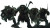 Feral Orc Warband Vinyl Car Decal Sticker – Waterproof & UV-Resistant 8"