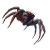 Fantasy Jumping Spider Vinyl Car Decal Sticker – Waterproof & UV-Resistant 8"