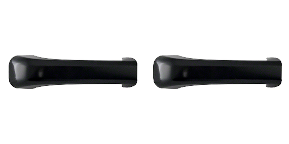 2x Upgrade Your Vehicle with Glossy Black ABS Exterior Door Handle Covers | Easy Install | Designed to Overlay OEM Handles | Includes Covers for 4 Doors