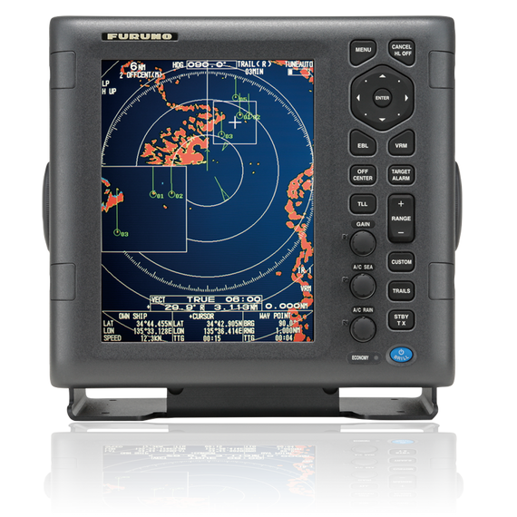 Furuno Radar System | 48 Nautical Miles Range | 10.4" LCD Display | AIS/ARPA Target-Tracking | Easy-to-Install