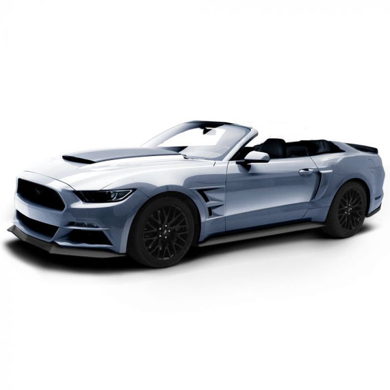 Custom Sport Type Restyling Package | Ford Mustang 2015-2017 | Premium Upgrade | Front Bumper/ Hood Scoop/ Side Skirt/ Fender Vents