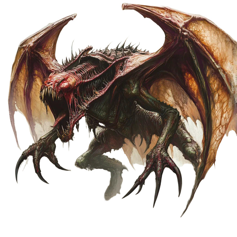 Winged Hive Tyrant Vinyl Car Decal Sticker – Waterproof & UV-Resistant 8"