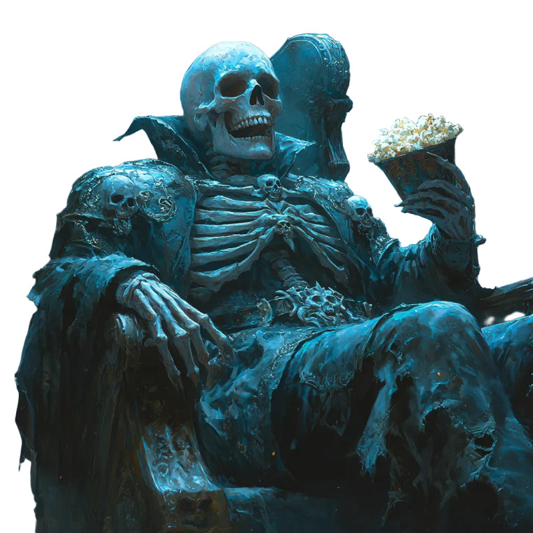 Lich King Relaxing Vinyl Car Decal Sticker – Waterproof & UV-Resistant 8"
