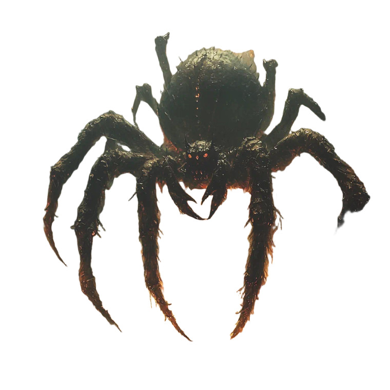 Epic Spider Attack Vinyl Car Decal Sticker – Waterproof & UV-Resistant 8"