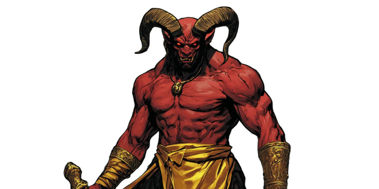 Red Demon V2 Vinyl Car Decal Sticker – Waterproof & UV-Resistant 8"