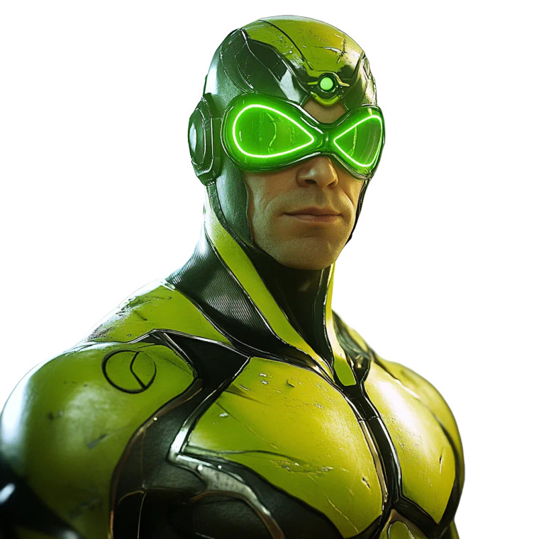 Lime Green Speedster Vinyl Car Decal Sticker – Waterproof & UV-Resistant 8"