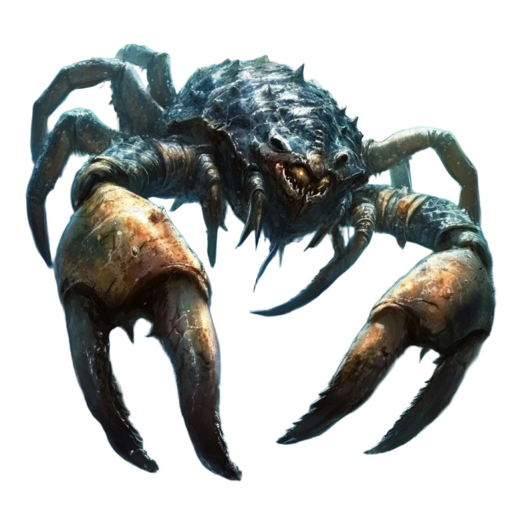 Feywild Water Monster Vinyl Car Decal Sticker – Waterproof & UV-Resistant 8"