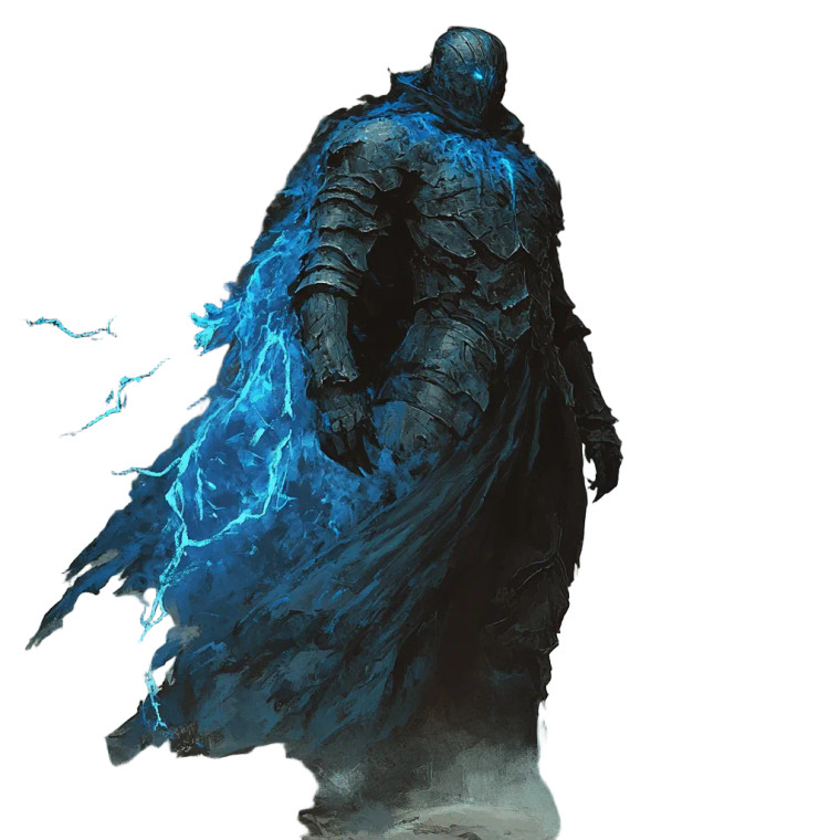 Lightning Storm Monster Vinyl Car Decal Sticker – Waterproof & UV-Resistant 8"