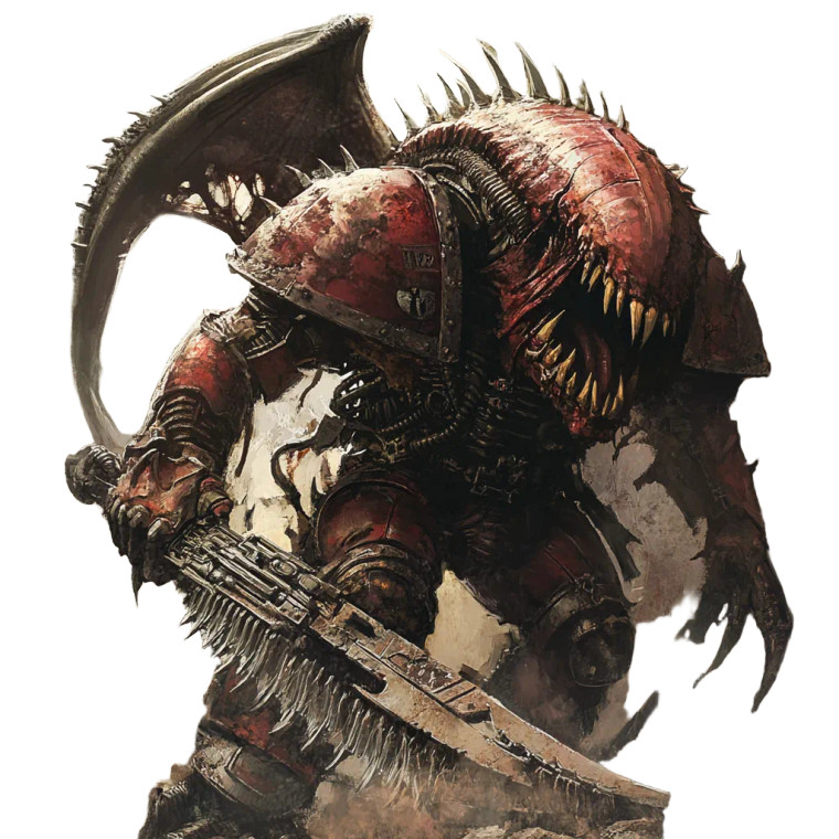 Tyranid Space Marine Vinyl Car Decal Sticker – Waterproof & UV-Resistant 8"