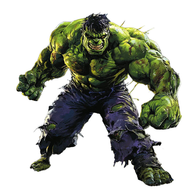 Dark Evil Hulk Vinyl Car Decal Sticker – Waterproof & UV-Resistant 8"