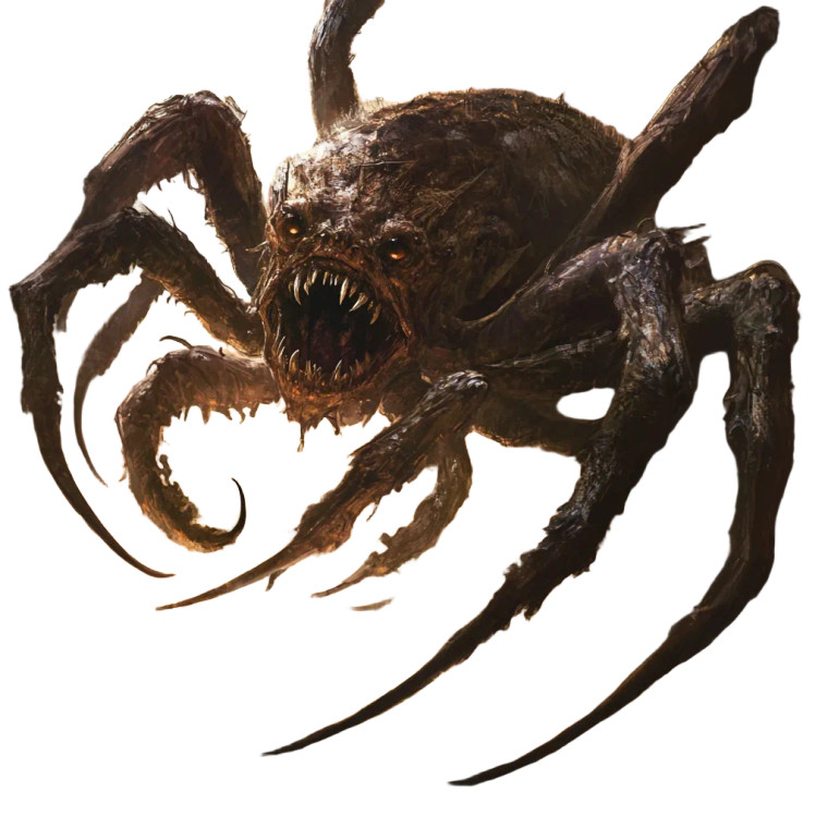 Spider Overlord God Vinyl Car Decal Sticker – Waterproof & UV-Resistant 8"