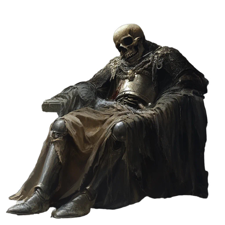 Death Of King Vinyl Car Decal Sticker – Waterproof & UV-Resistant 8"