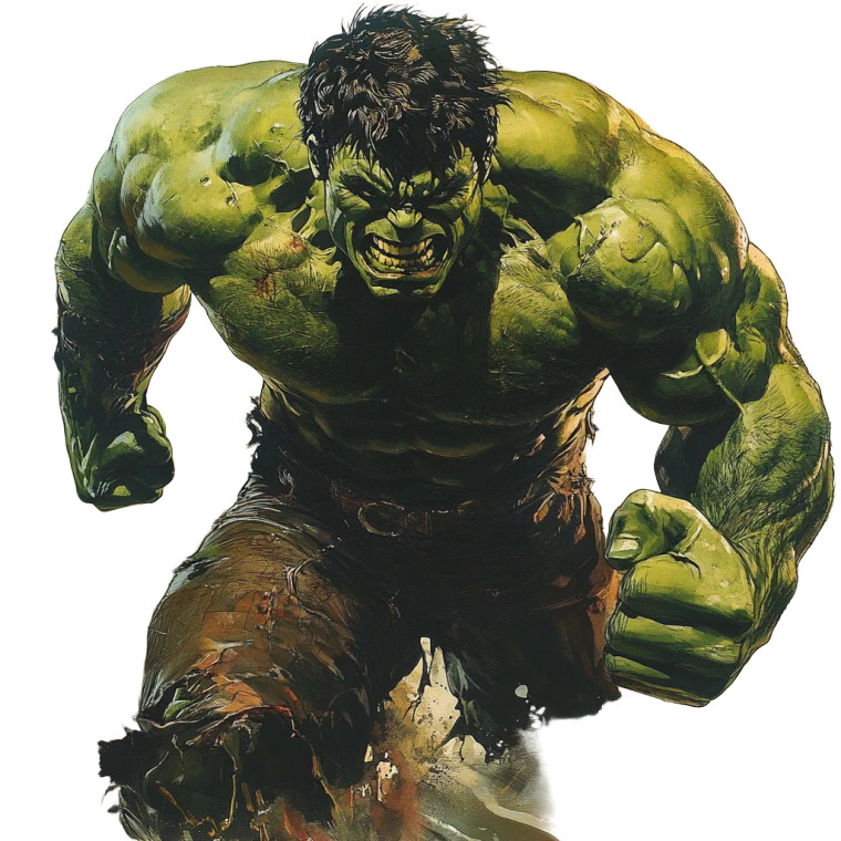 The Hulk V7 Vinyl Car Decal Sticker – Waterproof & UV-Resistant 8"