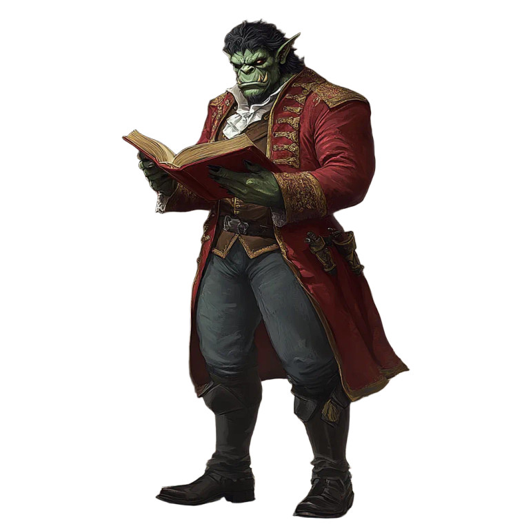 Posh Orc Reader V2 Vinyl Car Decal Sticker – Waterproof & UV-Resistant 8"