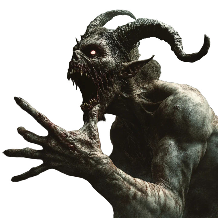 Zombie Demon Scream Vinyl Car Decal Sticker – Waterproof & UV-Resistant 8"