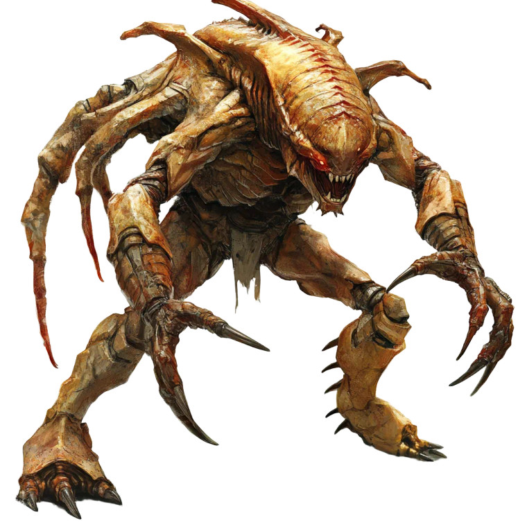 Thri-Kreen Psionicist Vinyl Car Decal Sticker – Waterproof & UV-Resistant 8"