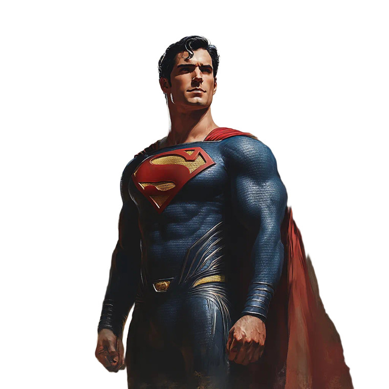 Superman Godlike Vinyl Car Decal Sticker – Waterproof & UV-Resistant 8"