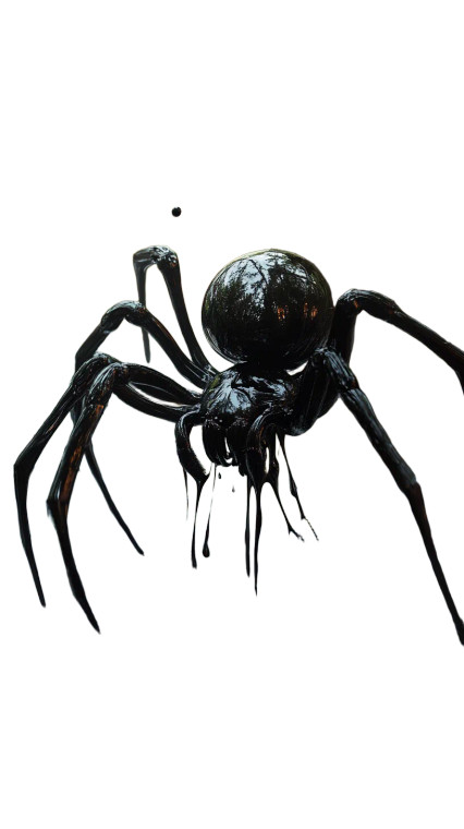 Ink-Spider Fusion Vinyl Car Decal Sticker – Waterproof & UV-Resistant 8"