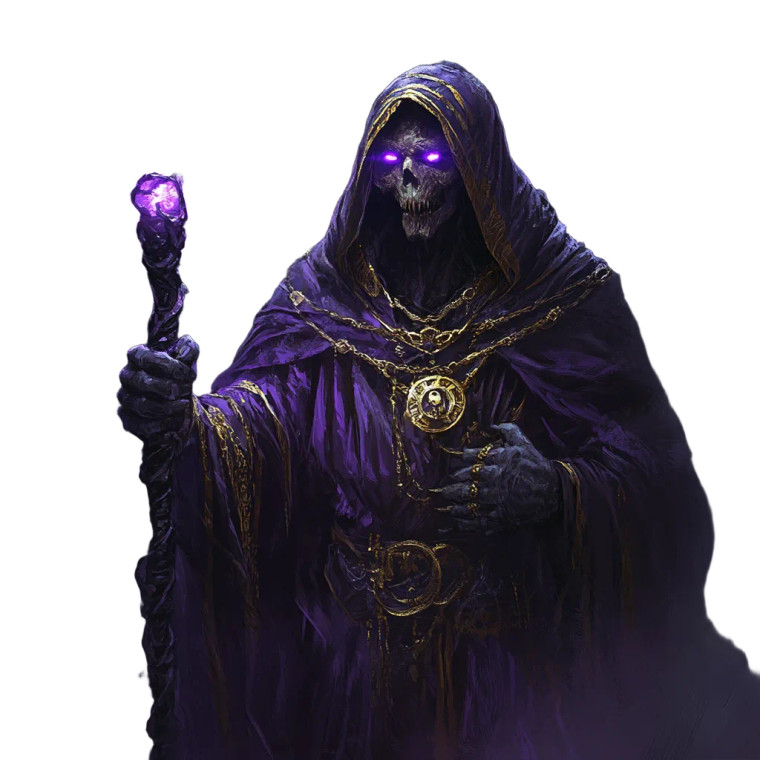Lich-Priest Of Ammutseba Vinyl Car Decal Sticker – Waterproof & UV-Resistant 8"