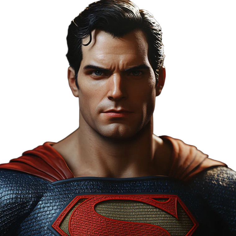 Superman In Suit Vinyl Car Decal Sticker – Waterproof & UV-Resistant 8"