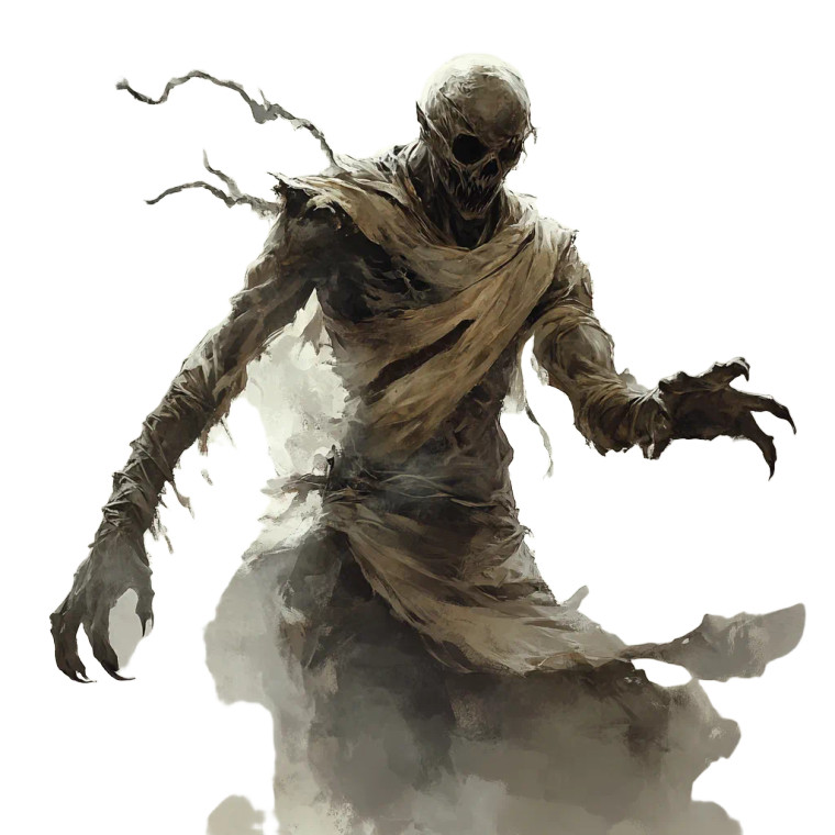 Dnd Ghoul Vinyl Car Decal Sticker – Waterproof & UV-Resistant 8"