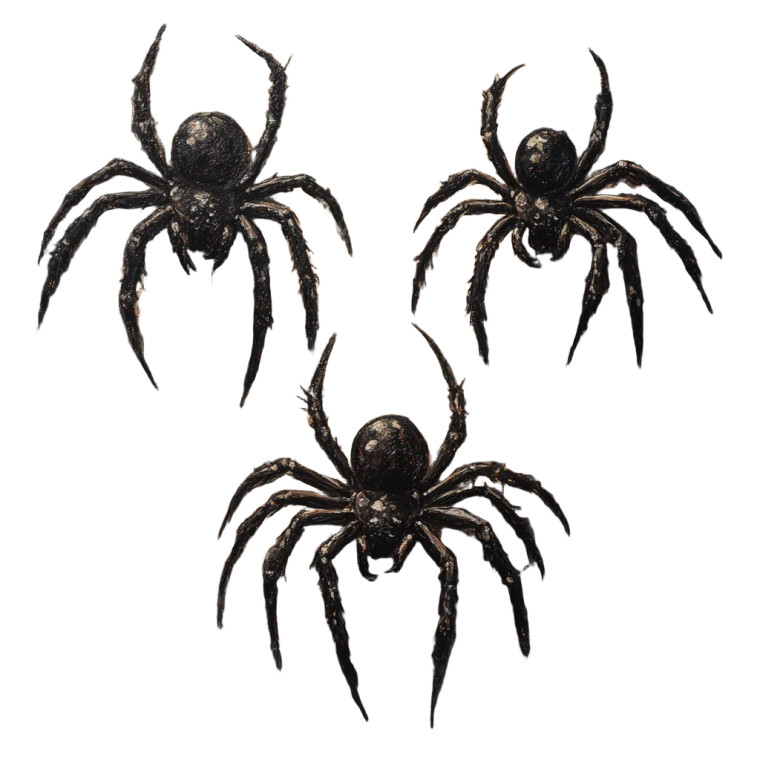 Menacing Spiders Vinyl Car Decal Sticker – Waterproof & UV-Resistant 8"