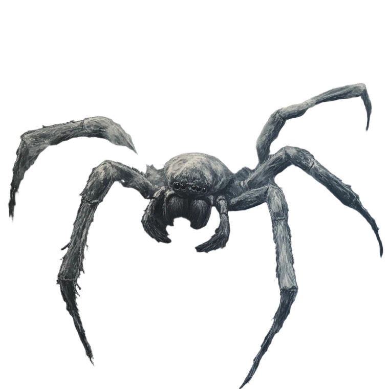 Mist Huntsman Spider Vinyl Car Decal Sticker – Waterproof & UV-Resistant 8"