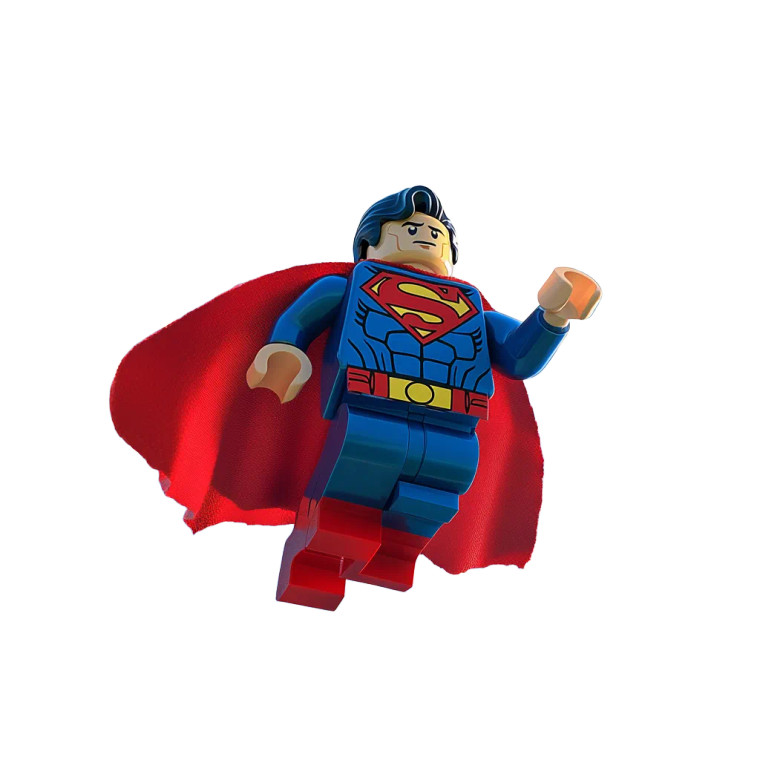 Lego Superman Flight Vinyl Car Decal Sticker – Waterproof & UV-Resistant 8"