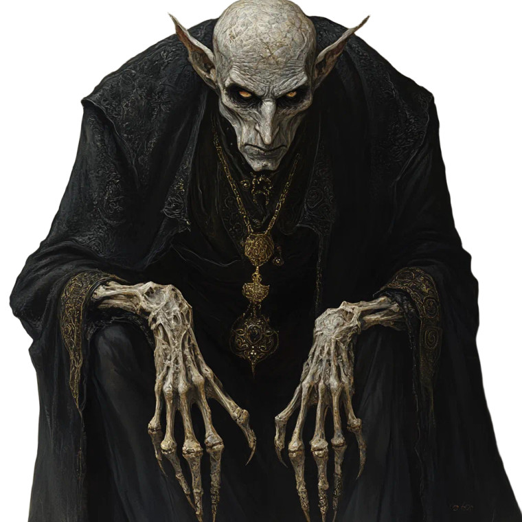 Grotesque Victorian Man Vinyl Car Decal Sticker – Waterproof & UV-Resistant 8"