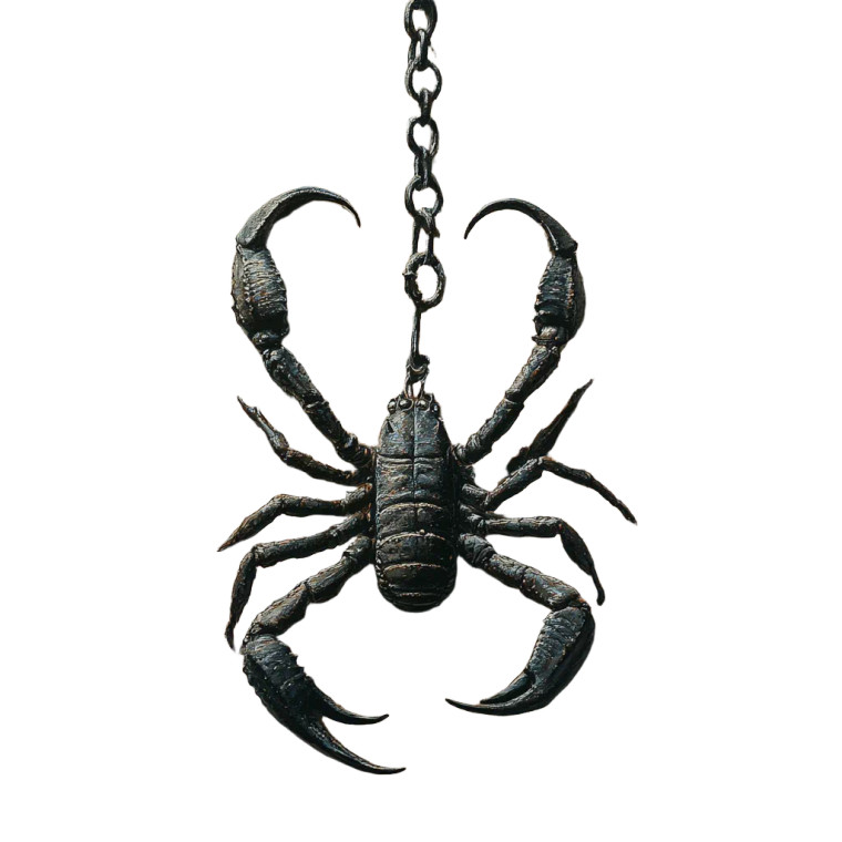 Chained Scorpion Vinyl Car Decal Sticker – Waterproof & UV-Resistant 8"