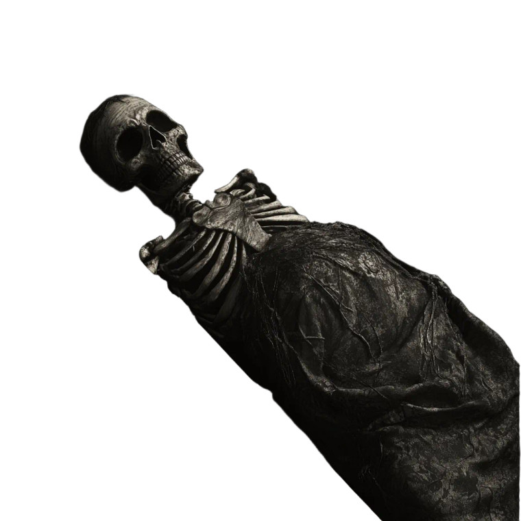 Dead In Coffin Vinyl Car Decal Sticker – Waterproof & UV-Resistant 8"