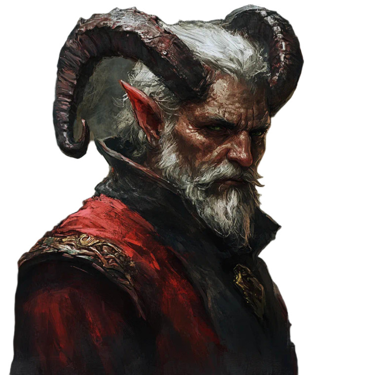 Malicious Lord Portrait Vinyl Car Decal Sticker – Waterproof & UV-Resistant 8"