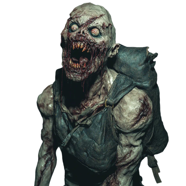 Mutant Ghoul Vinyl Car Decal Sticker – Waterproof & UV-Resistant 8"