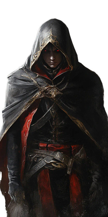 Dark Acolyte Vinyl Car Decal Sticker – Waterproof & UV-Resistant 8"