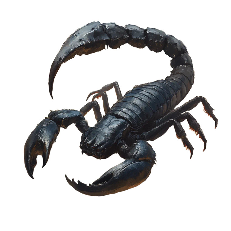 Giant Scorpion Monster V2 Vinyl Car Decal Sticker – Waterproof & UV-Resistant 8"