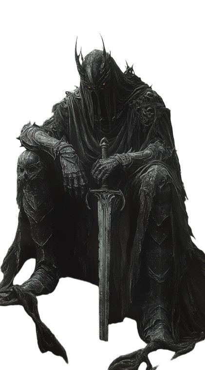 Dark Souls Knight Vinyl Car Decal Sticker – Waterproof & UV-Resistant 8"