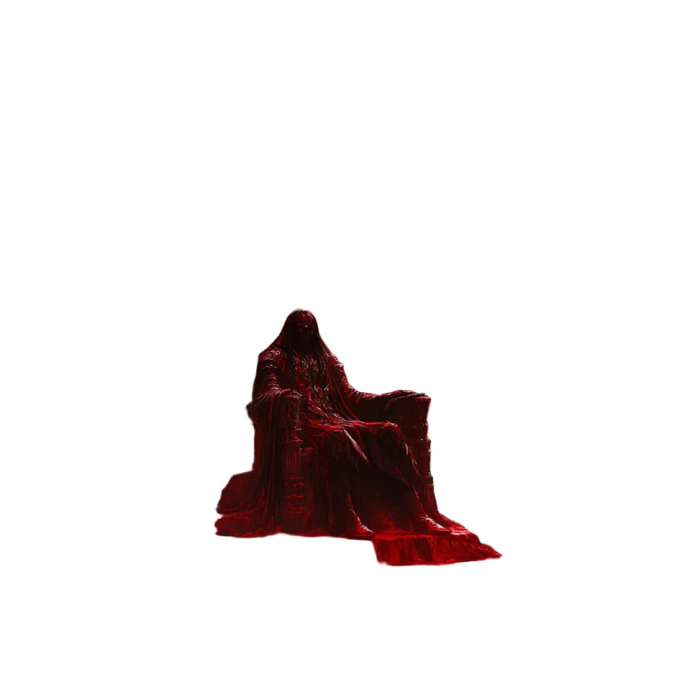 Vampire Lord'S Throne Vinyl Car Decal Sticker – Waterproof & UV-Resistant 8"