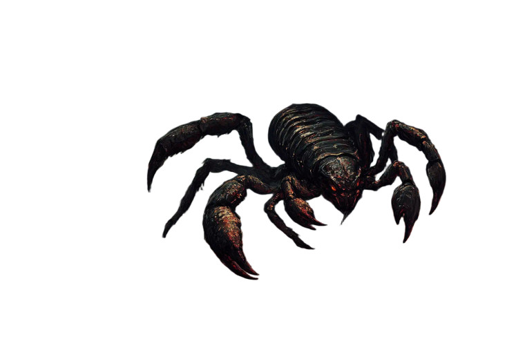 Dark Forest Scorpion Vinyl Car Decal Sticker – Waterproof & UV-Resistant 8"