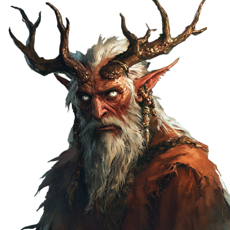 Red Skinned Tiefling Vinyl Car Decal Sticker – Waterproof & UV-Resistant 8"