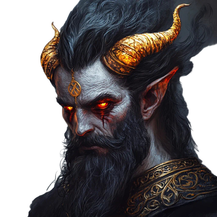 Eldritch Demon Vinyl Car Decal Sticker – Waterproof & UV-Resistant 8"