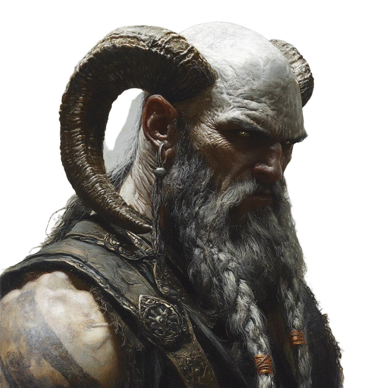 D&D Harengon Man Vinyl Car Decal Sticker – Waterproof & UV-Resistant 8"