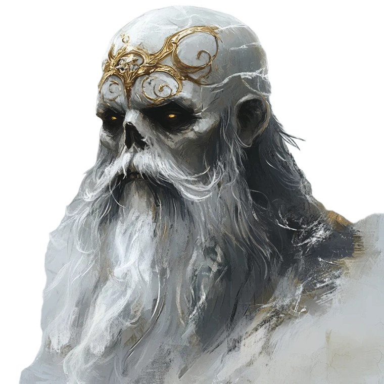 Newborn Lich Dwarf Vinyl Car Decal Sticker – Waterproof & UV-Resistant 8"