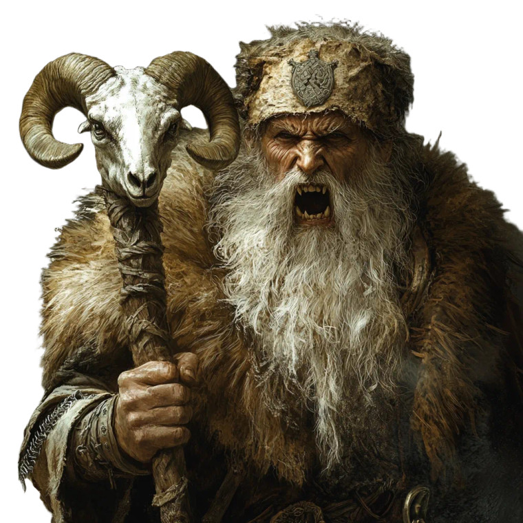 Nordic Bear Warrior Vinyl Car Decal Sticker – Waterproof & UV-Resistant 8"