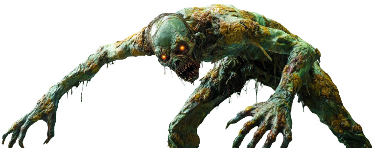 Fungal Zombie Art Vinyl Car Decal Sticker – Waterproof & UV-Resistant 8"