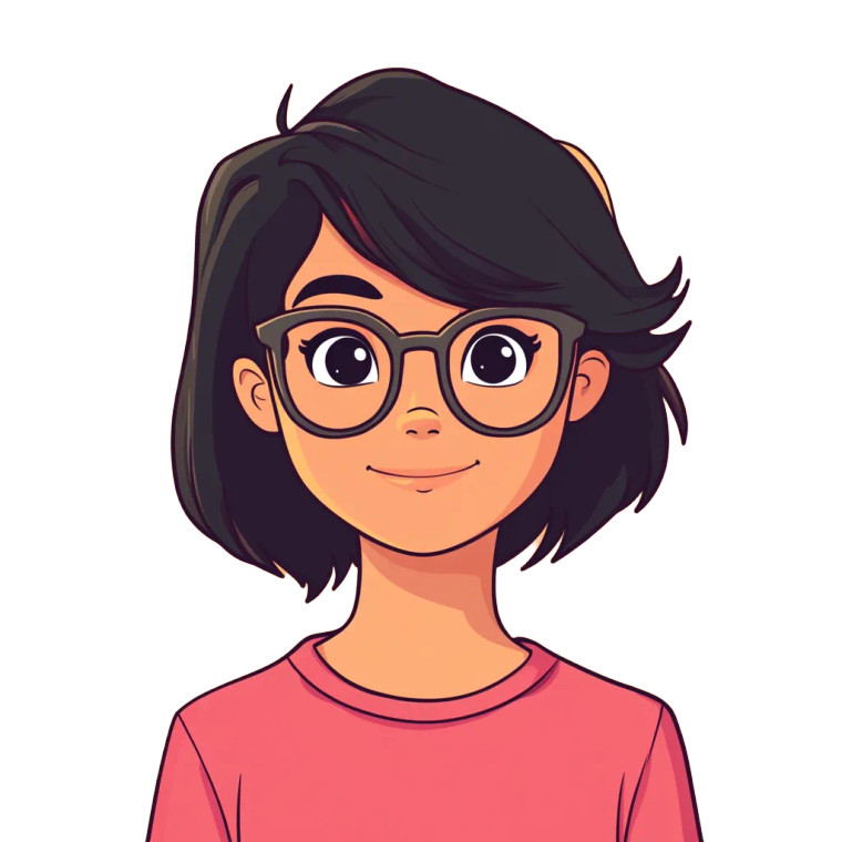 Cartoon Avatar V3 Vinyl Car Decal Sticker – Waterproof & UV-Resistant 8"